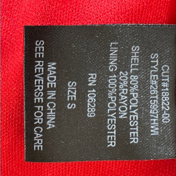 Rompers Elegant for summerTrixxi Bold Red Garment - Picture 8 of 8